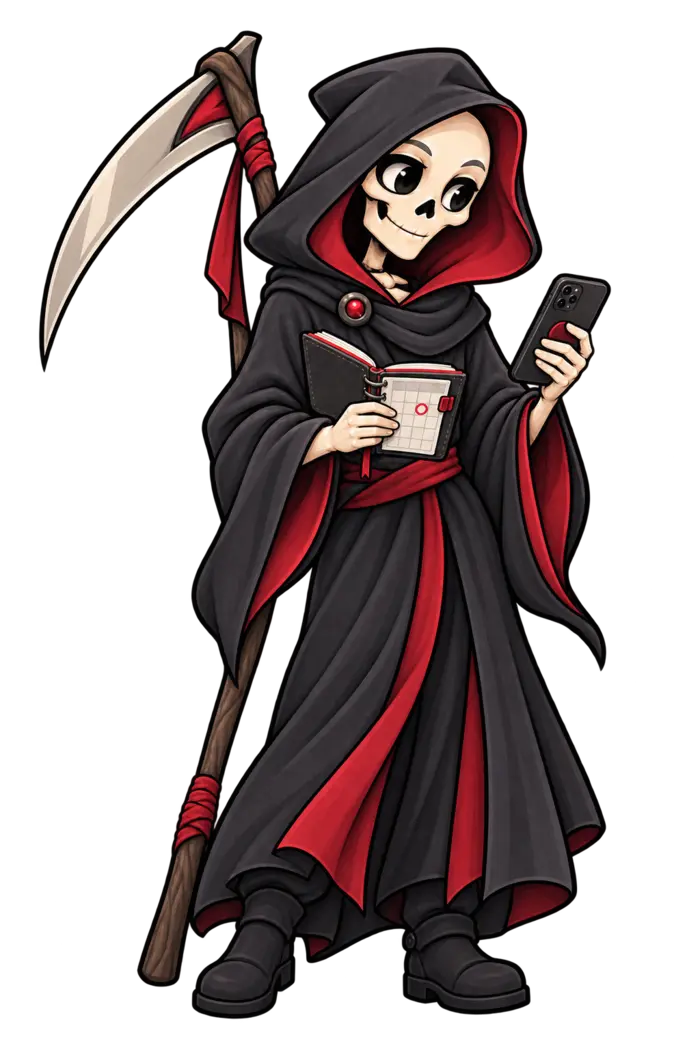 Empty Chair Reaper matching a calendar opening to a customer